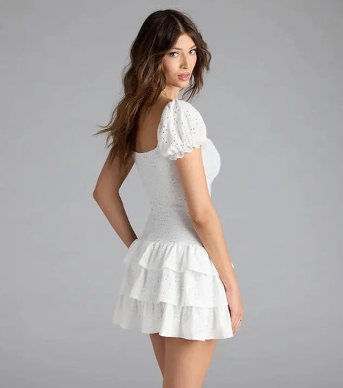 Puff Sleeve Dress