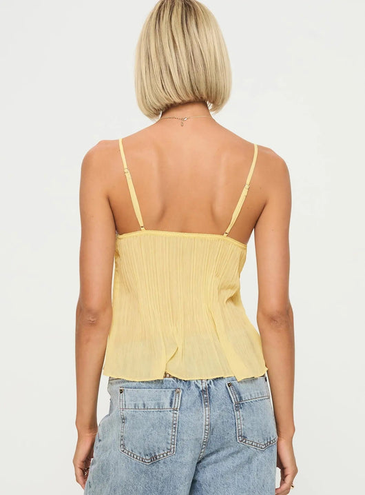 EFFINI Laced Pleat Top EFFINI